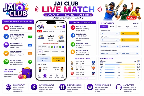 Jai Club Live Match